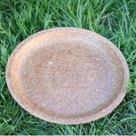 Tanier z pšeničných otrúb 20cm - jedlý riad 10ks